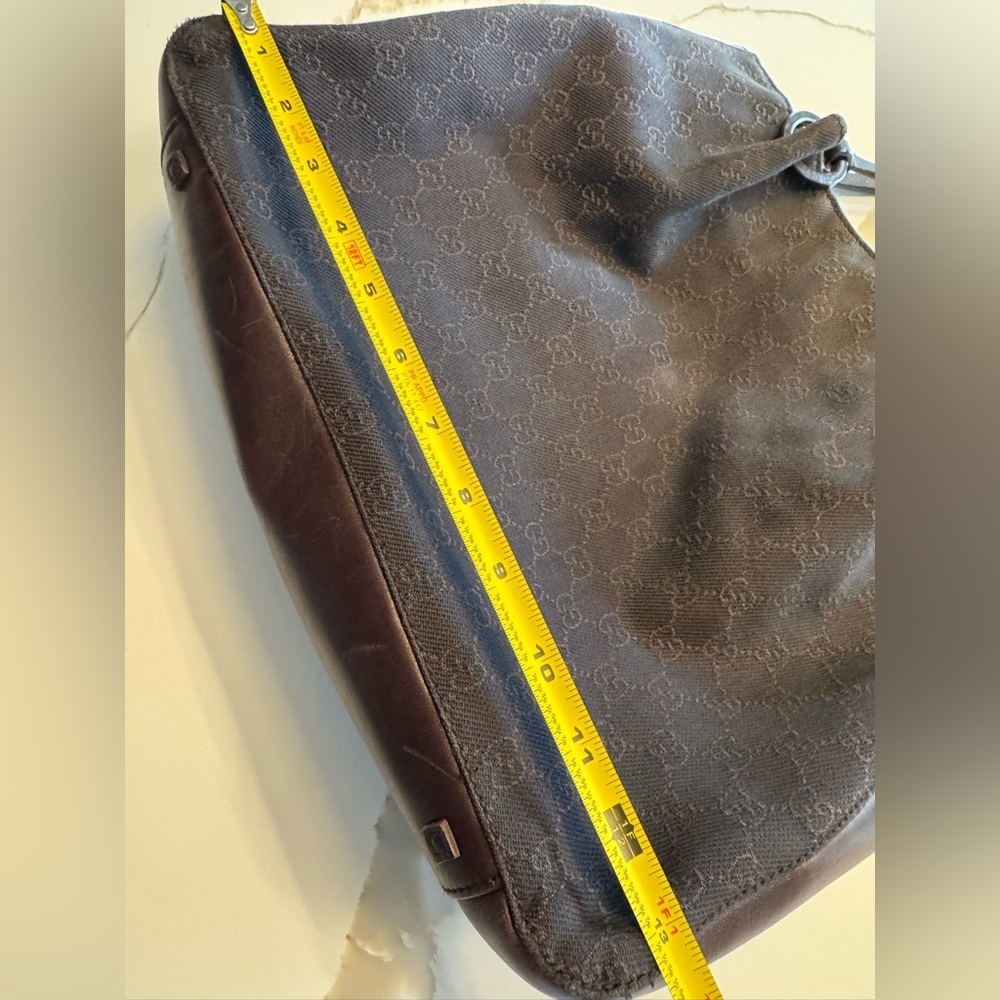 Vintage Gucci GG Canvas Tote Bag | Brown - Picture 15 of 16